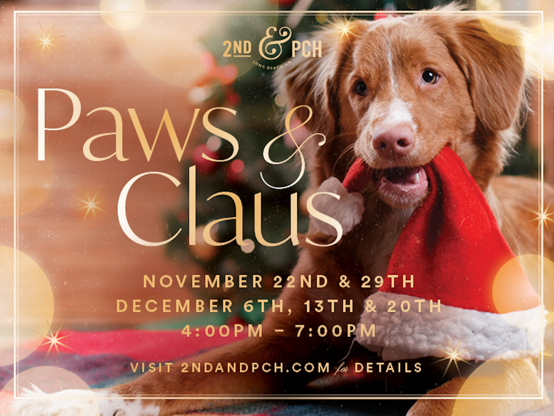 2nd and PCH Paws & Claus-Event