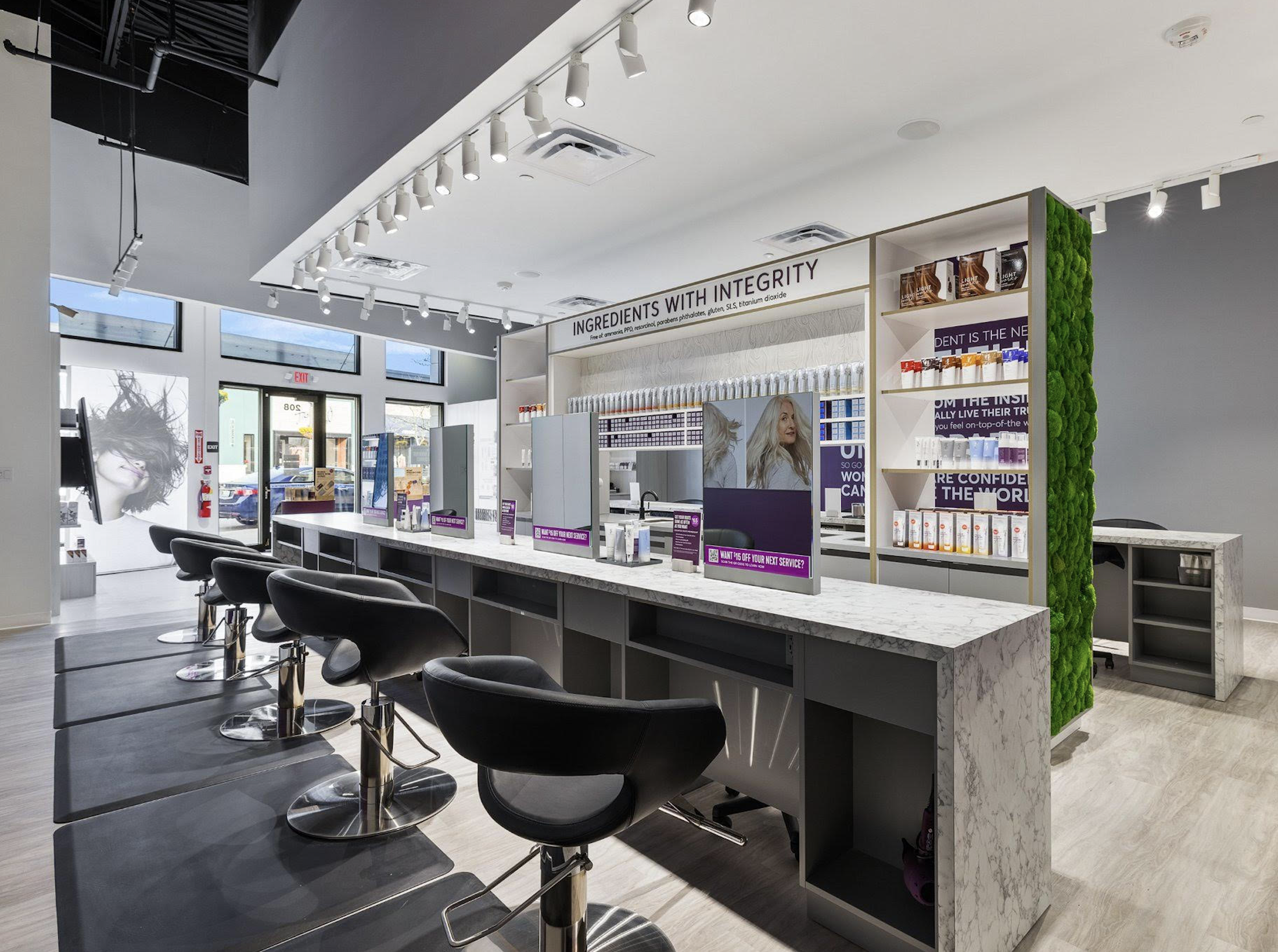 2ND & PCH Madison Reed Hair Color Gallery Bar